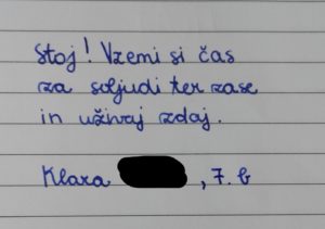 Klara, 7. B
